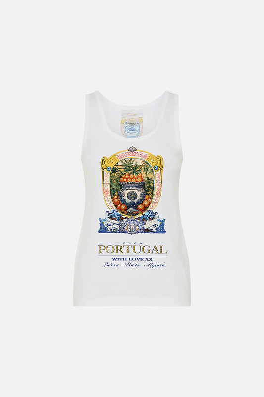 Camilla Song Of Saint Anthony Jersey Scoop Neck Tank Top
