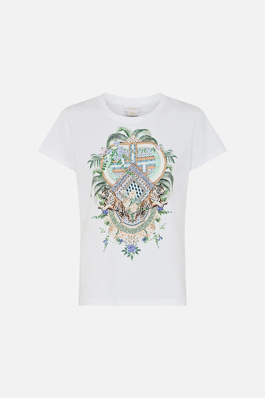 Camilla The Jardim Party Slim Fit Round Neck T-Shirt **