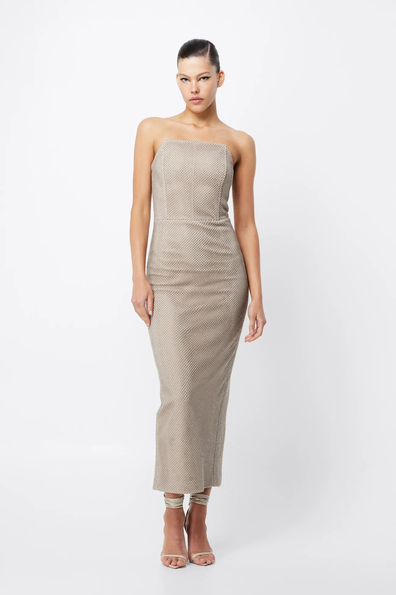 Mossman Lumiere Midi Dress in Diamond