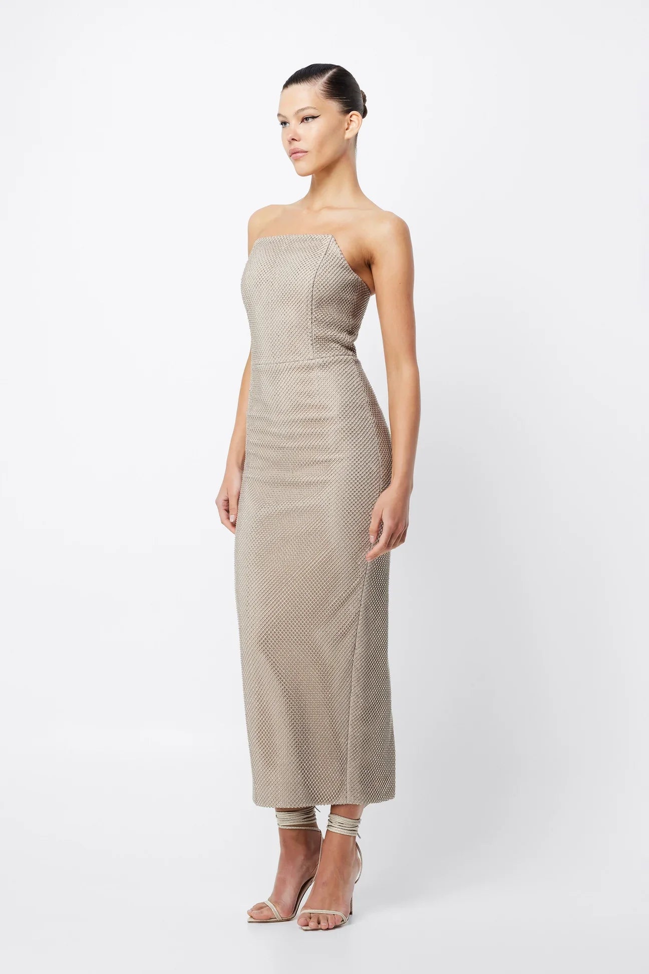 Mossman Lumiere Midi Dress in Diamond