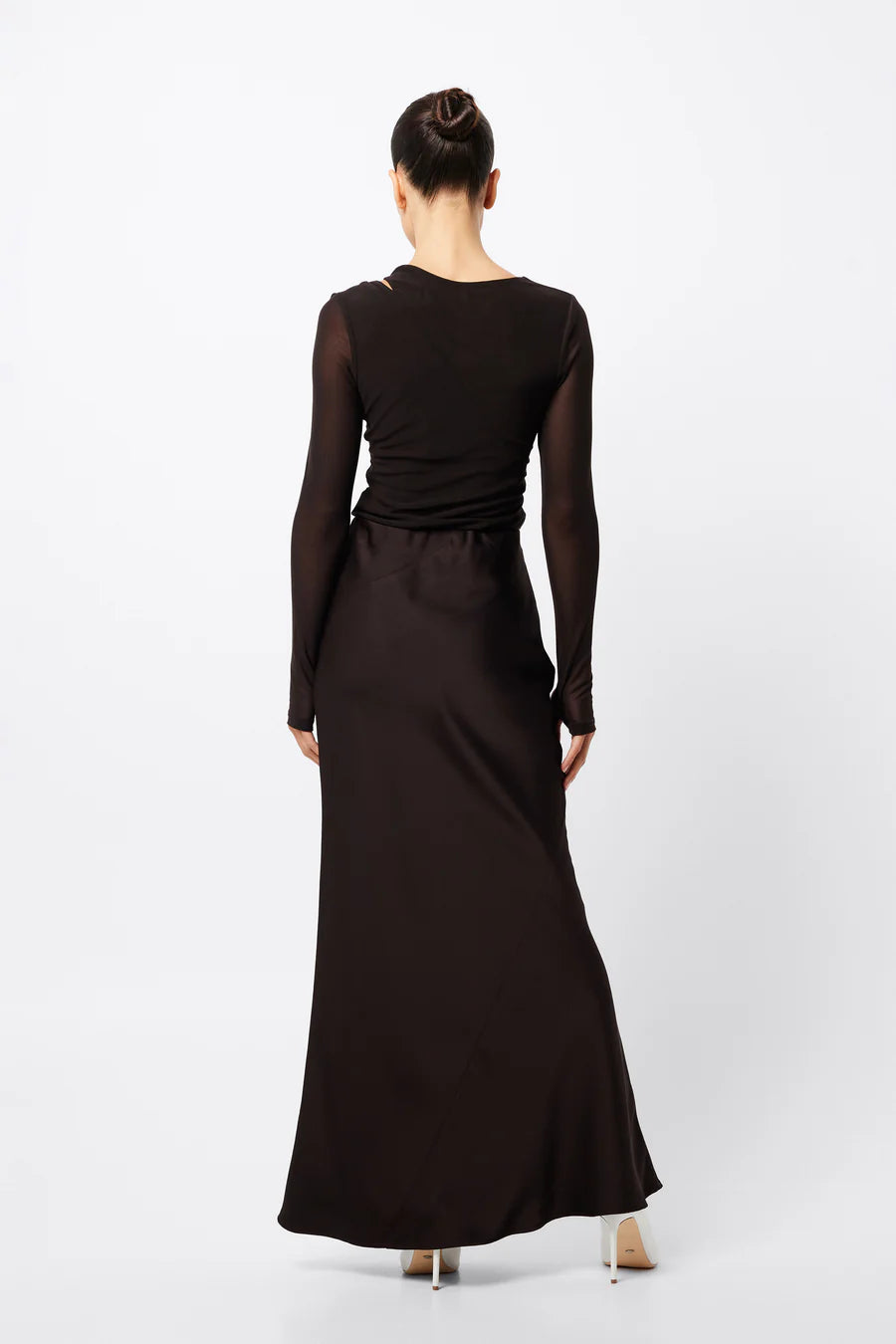 Mossman Punctured Top - Chocolate