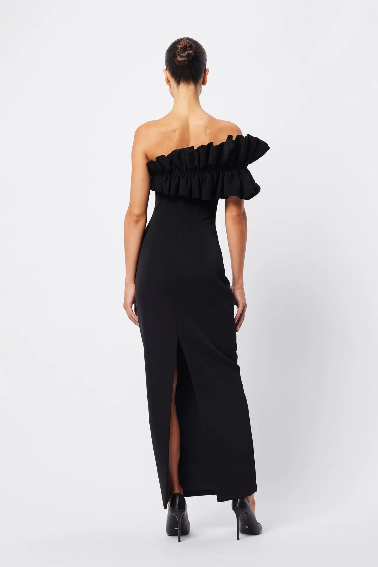 Mossman Soft Spoken Midi Dress - Black