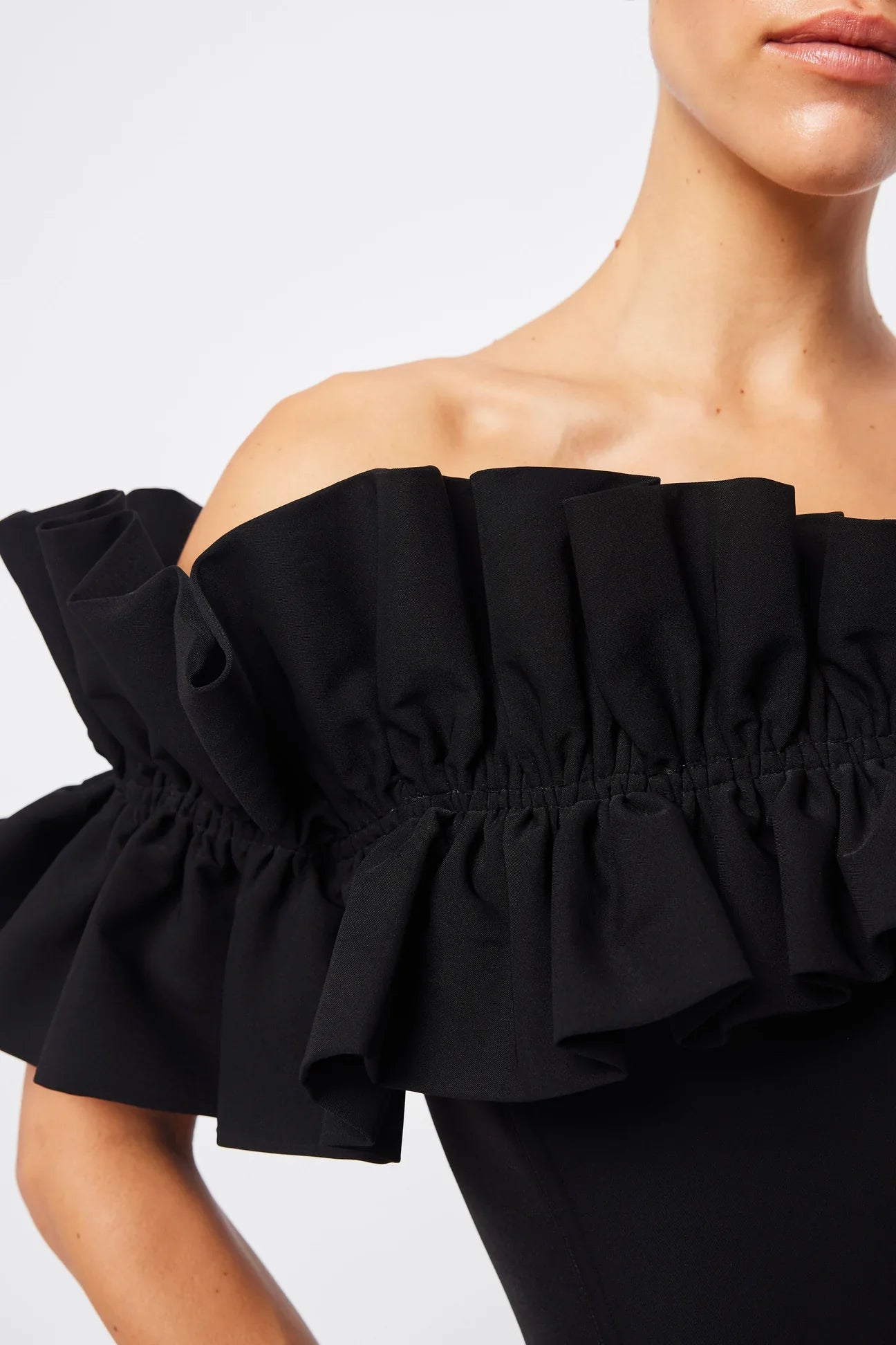 Mossman Soft Spoken Midi Dress - Black