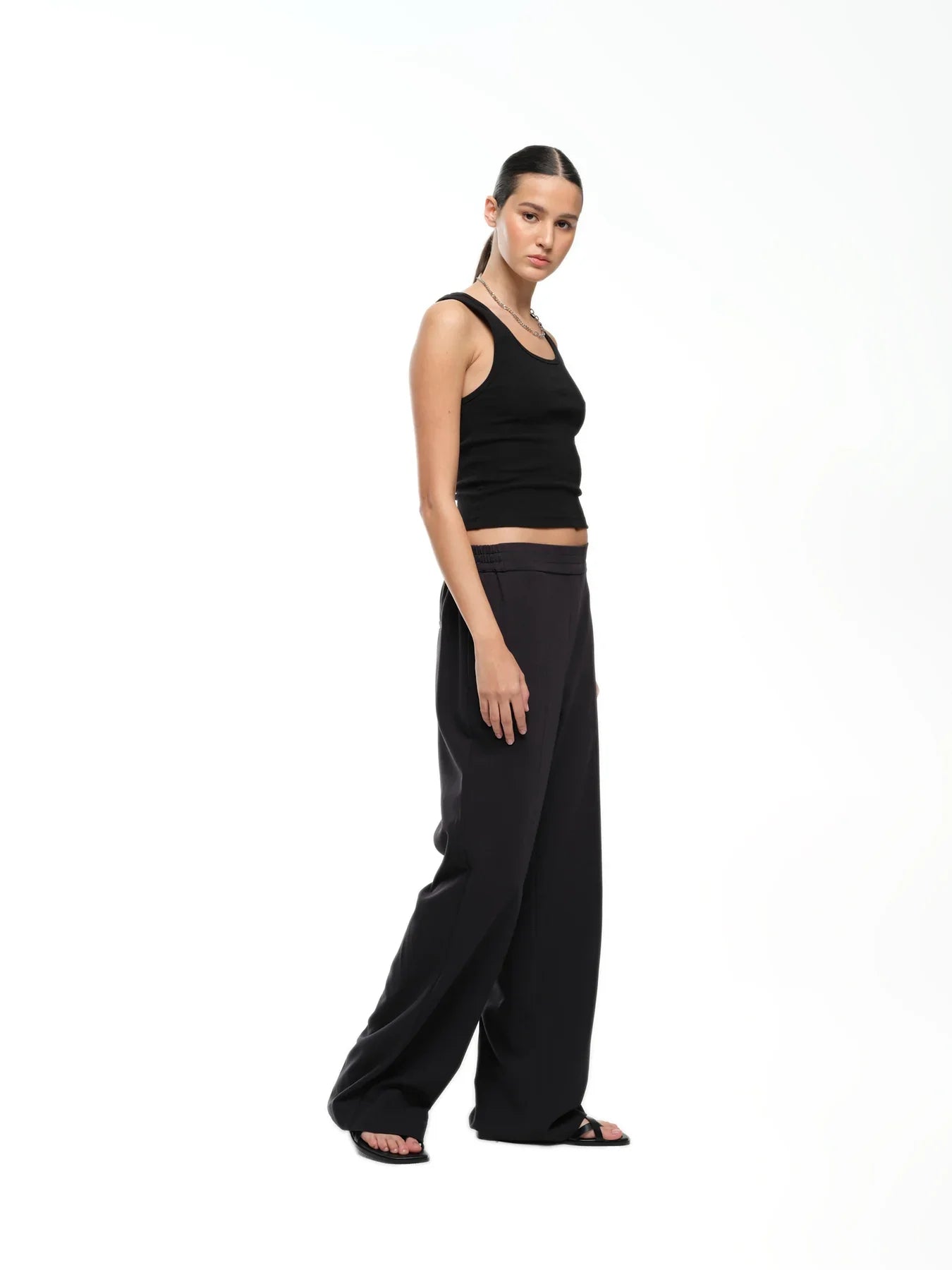 Jac & Mooki Blake Pant - Black