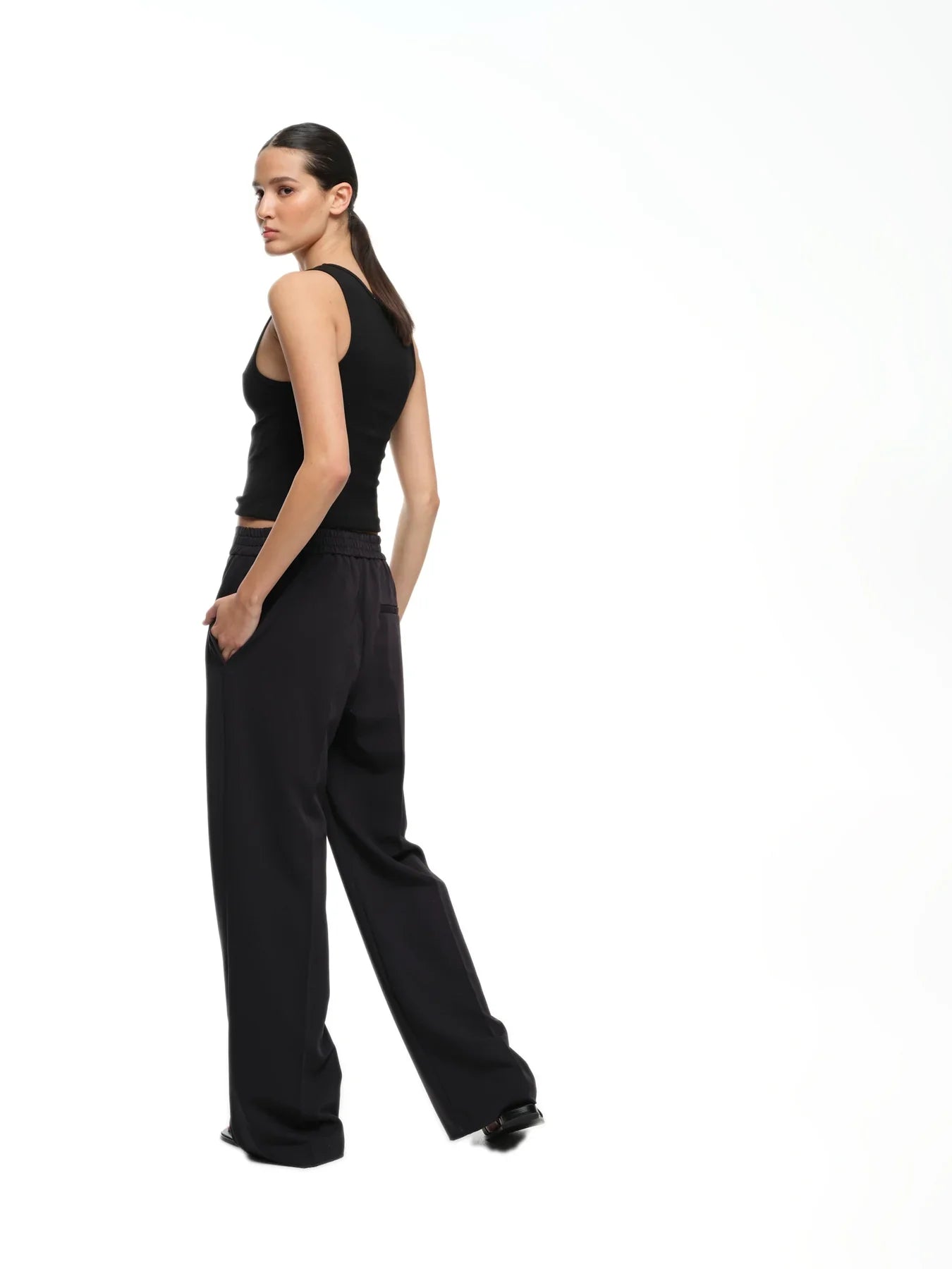 Jac & Mooki Blake Pant - Black