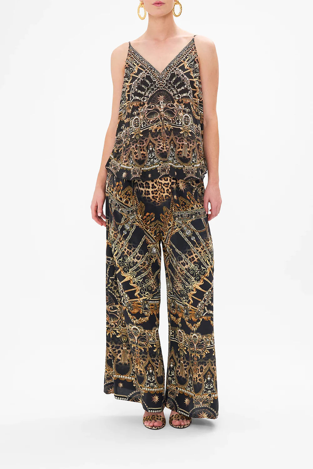 Camilla Masked Moonlight V Neck Cami **