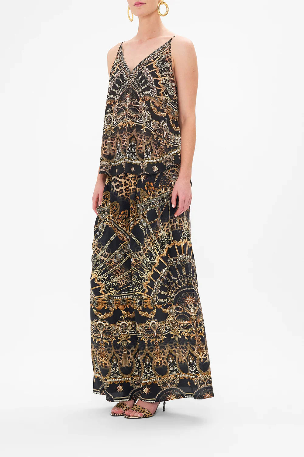 Camilla Masked Moonlight V Neck Cami **