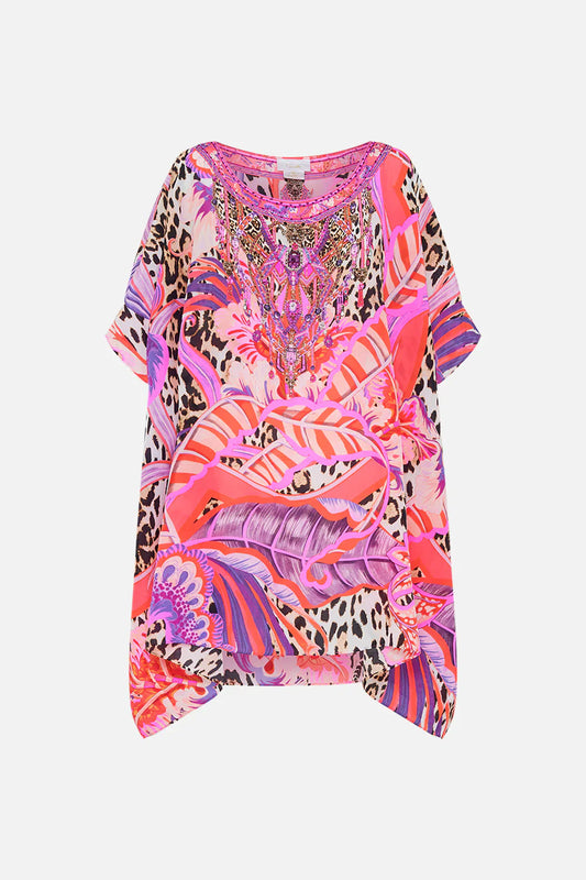 Camilla Viola Vintage Short Round Neck Kaftan **