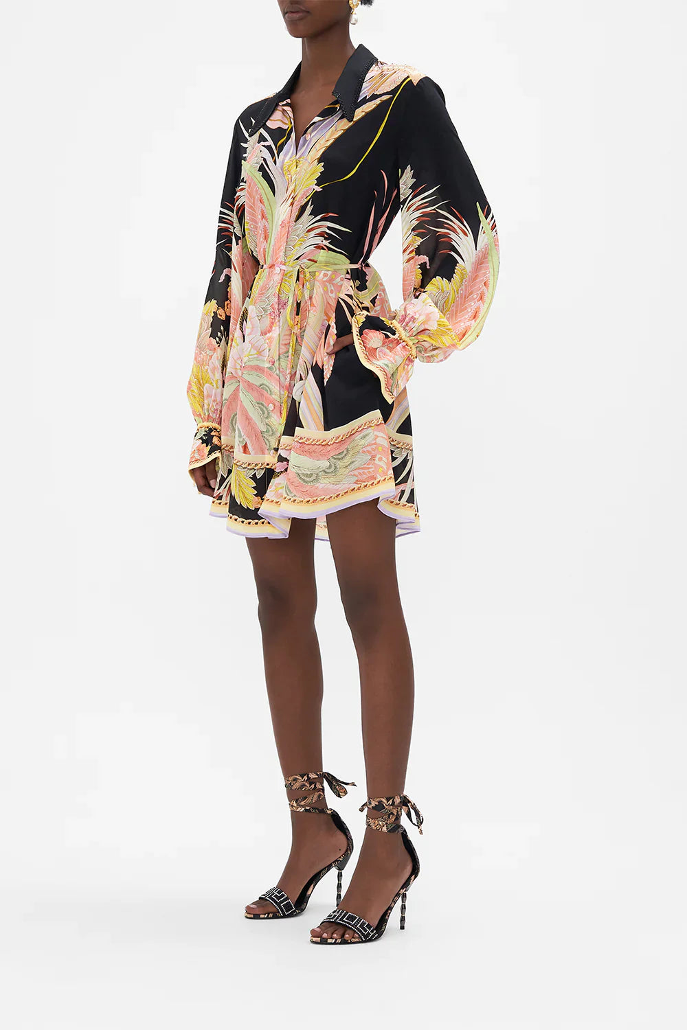 Camilla Lady of the Moon Shift Shirt Dress **