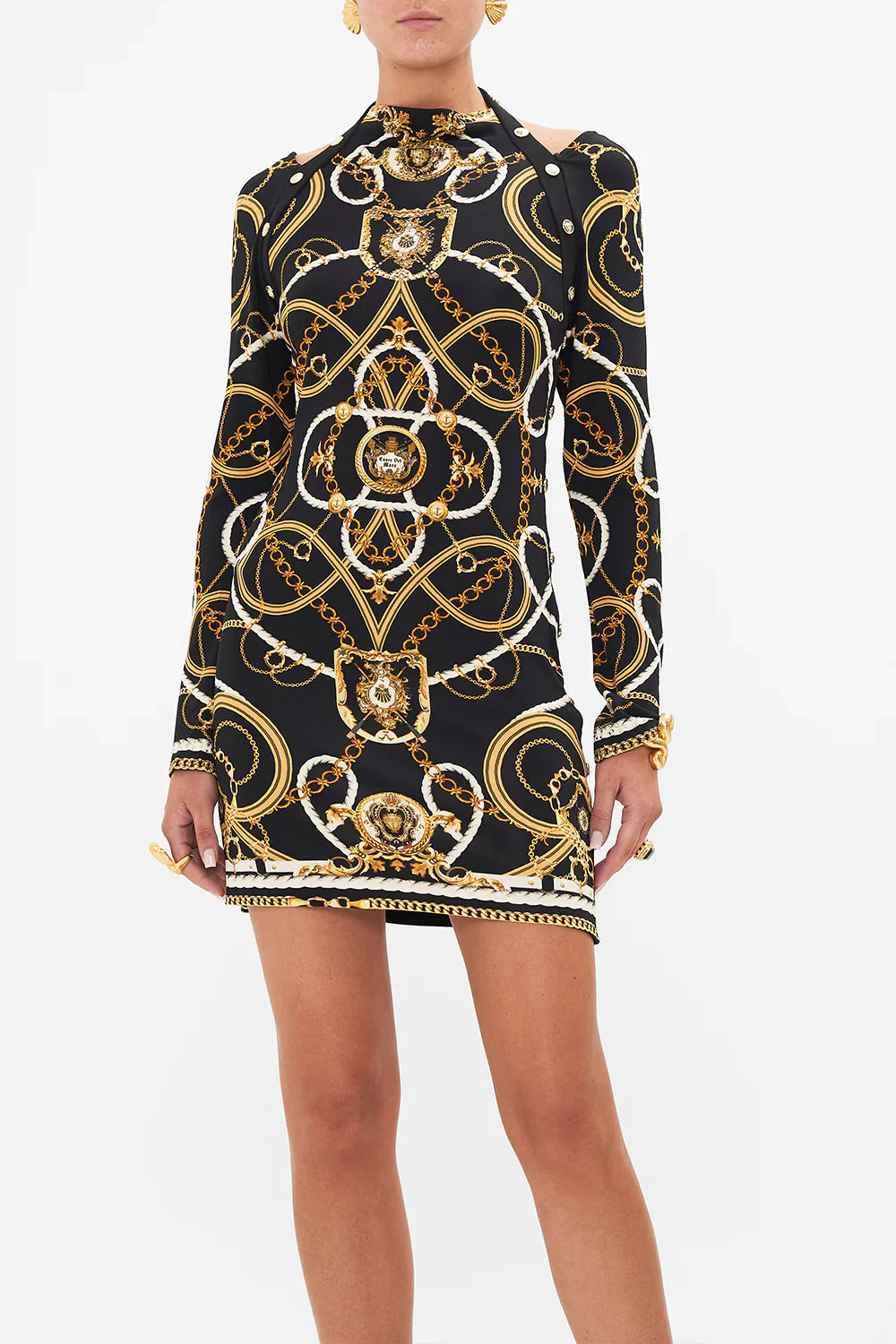 Camilla Coast To Coast Short Cut Out Jersey Dress **