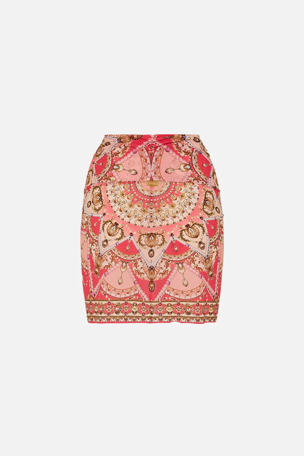Camilla The Shell Games Twist Front Short Skirt **