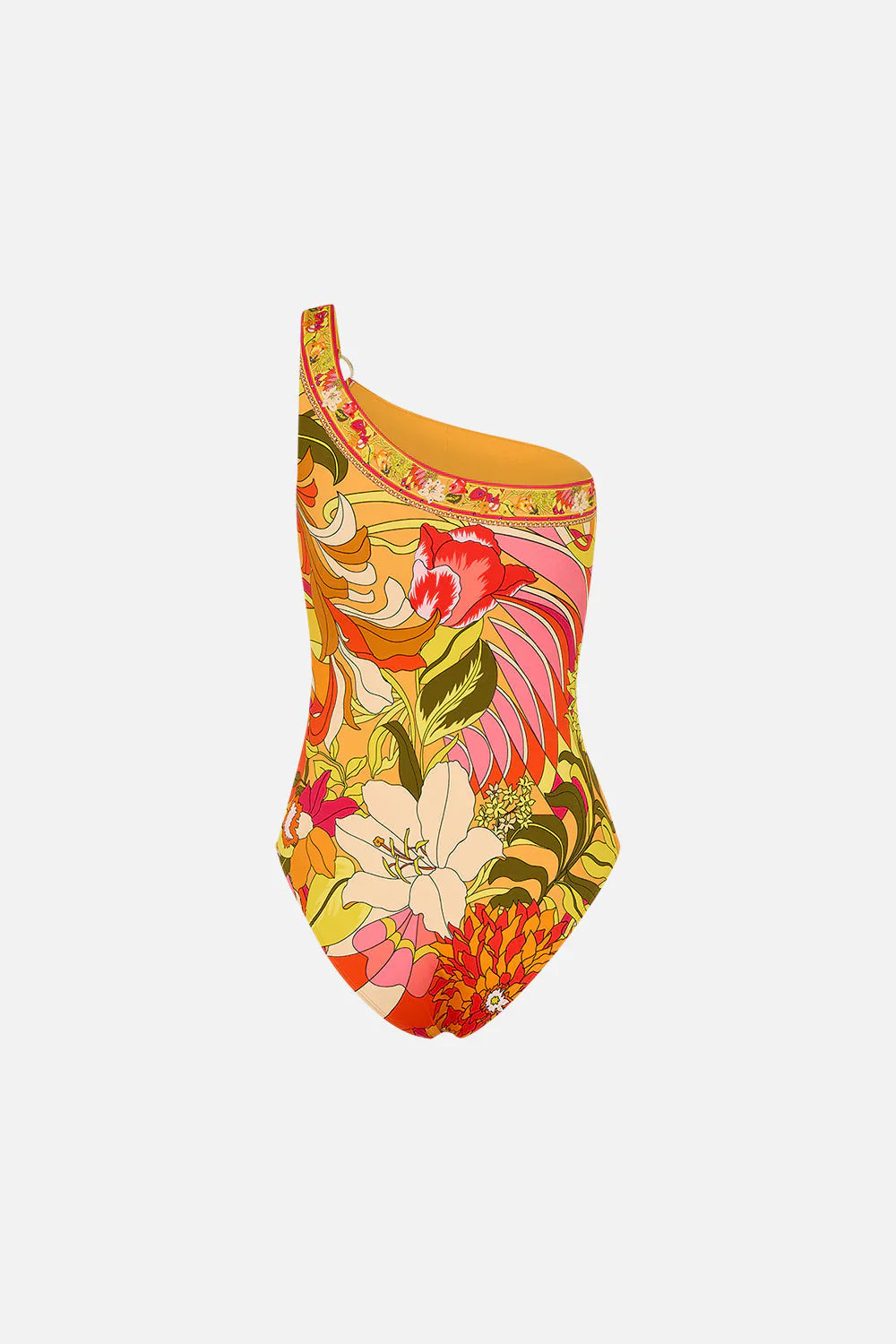 Camilla The Flower Child Society One Shoulder One Piece **