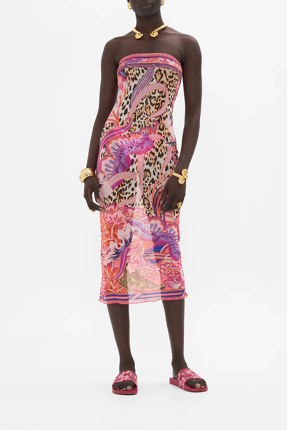 Camilla Viola Vintage Mesh Tube Dress **