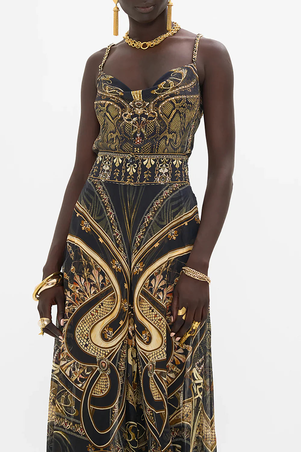 Camilla Nouveau Noir Bias Cami **