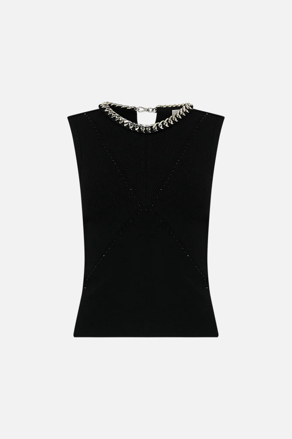 Camilla The Cartouche Kingdom Sleeveless Knit Tank Top **