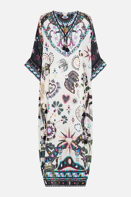 Camilla Nubian Wonderland Tuck Front Kaftan **
