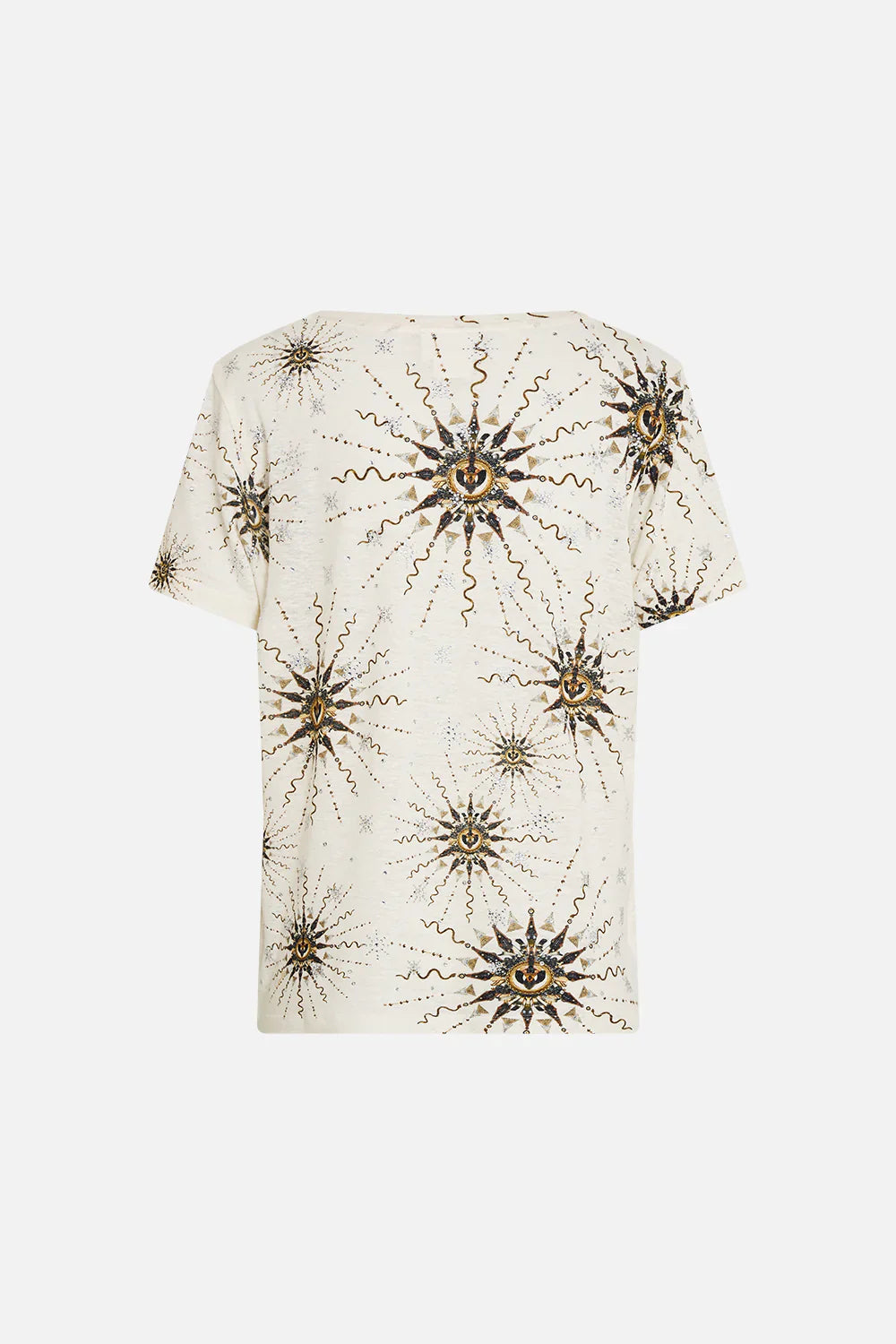 Camilla Goddess Energy Relaxed V-Neck Tee **