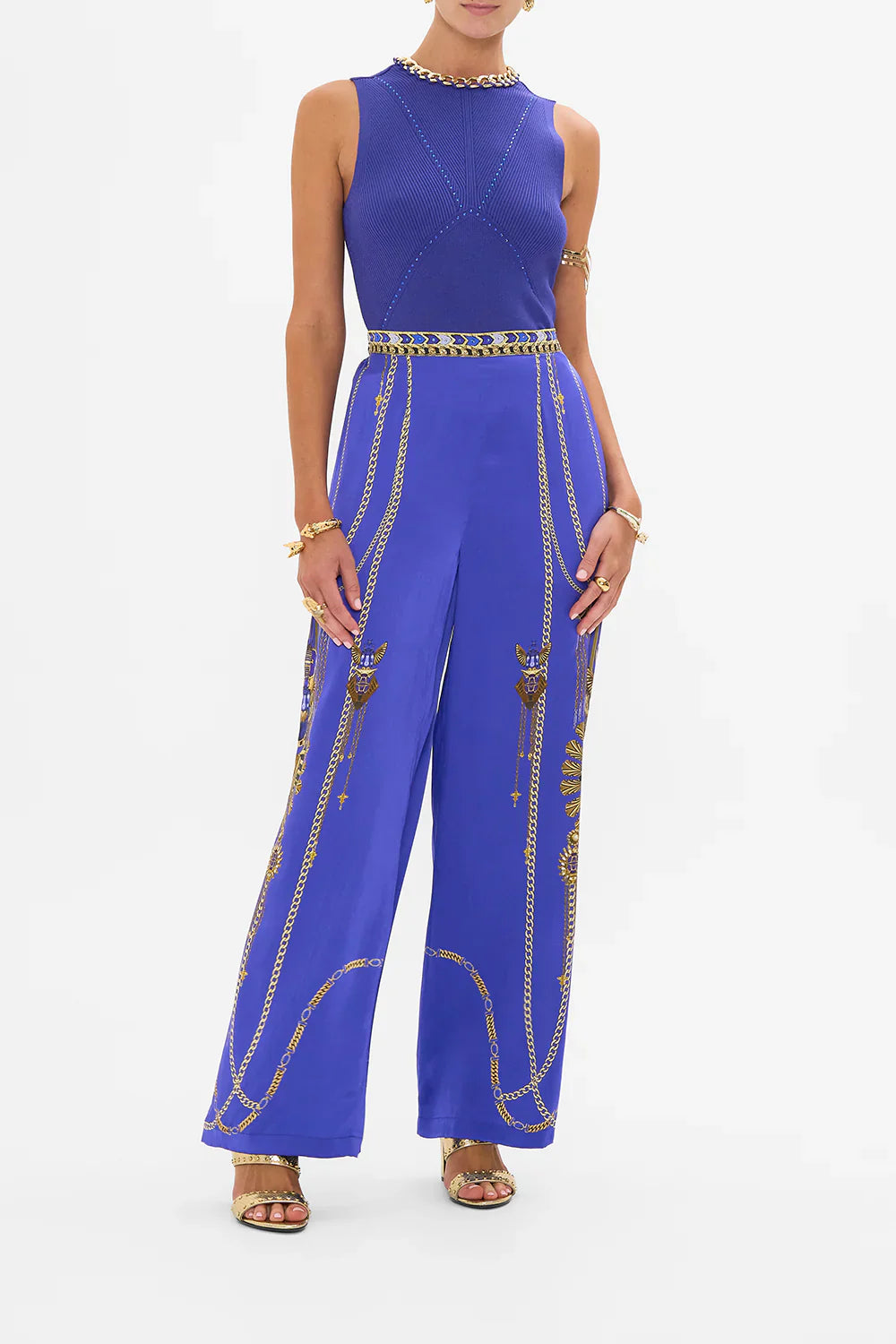 Camilla My Fair Pharaoh Sleeveless Knit Tank Top **