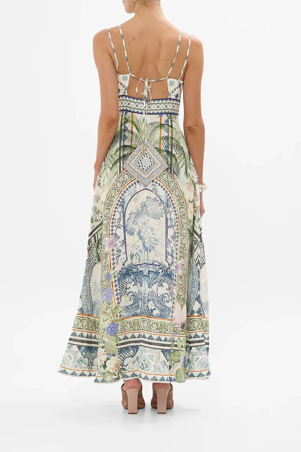 Camilla The Jardim Party Strap Detail Dress