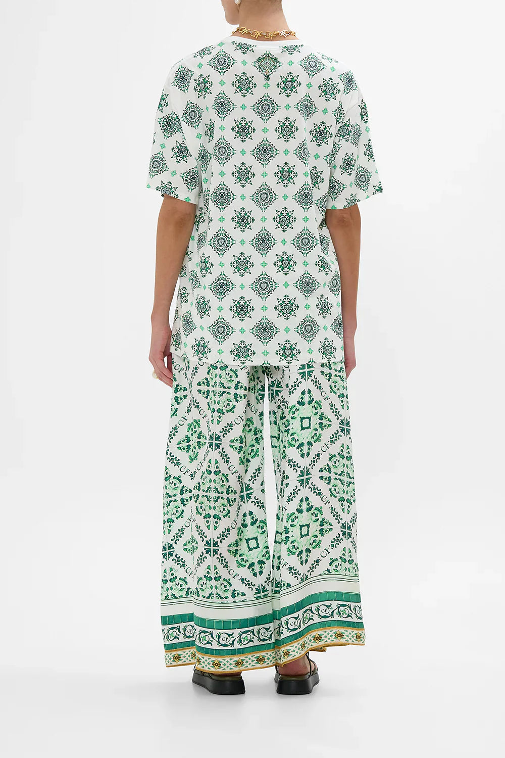 Camilla Corridor Of Calm Oversized Band Tee