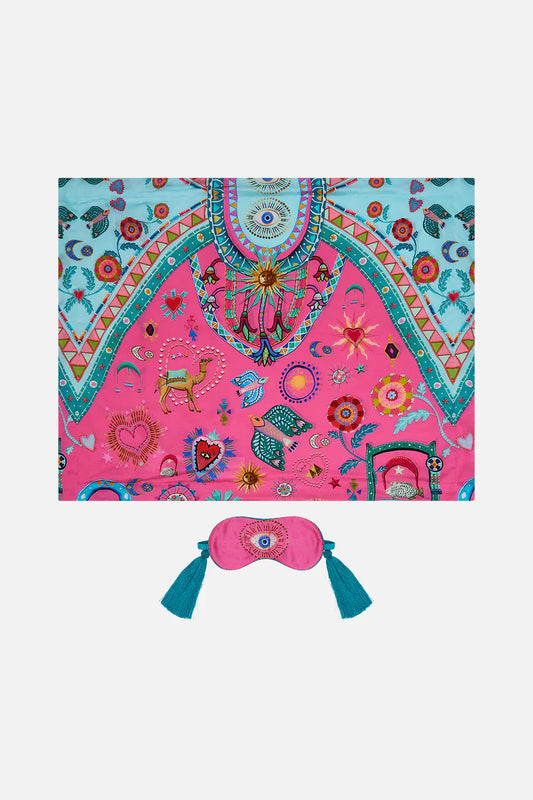 Camilla The Rainbow Roads Eye Mask and Pillow Case **
