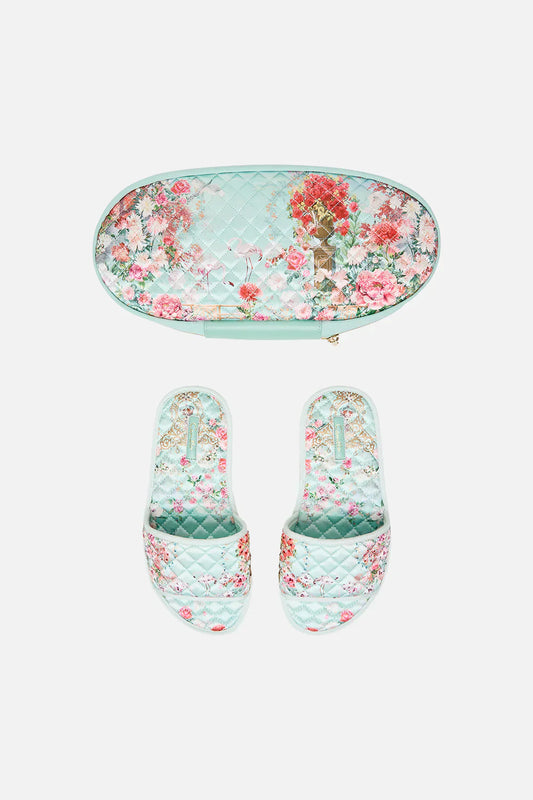 Camilla Slippers with Travel Case - The Jewellery Muse **