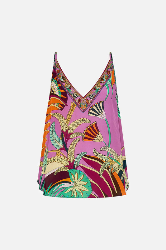 Camilla Giza Goddess V Neck Cami **