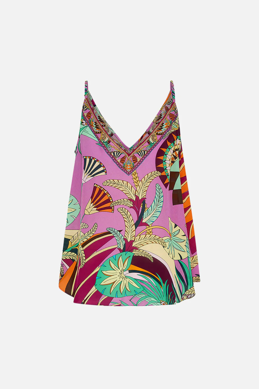 Camilla Giza Goddess V Neck Cami **