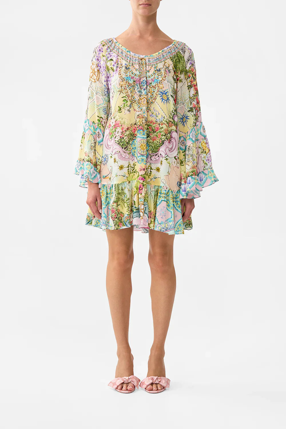 Camilla Just Coasting A Line Frill Dress