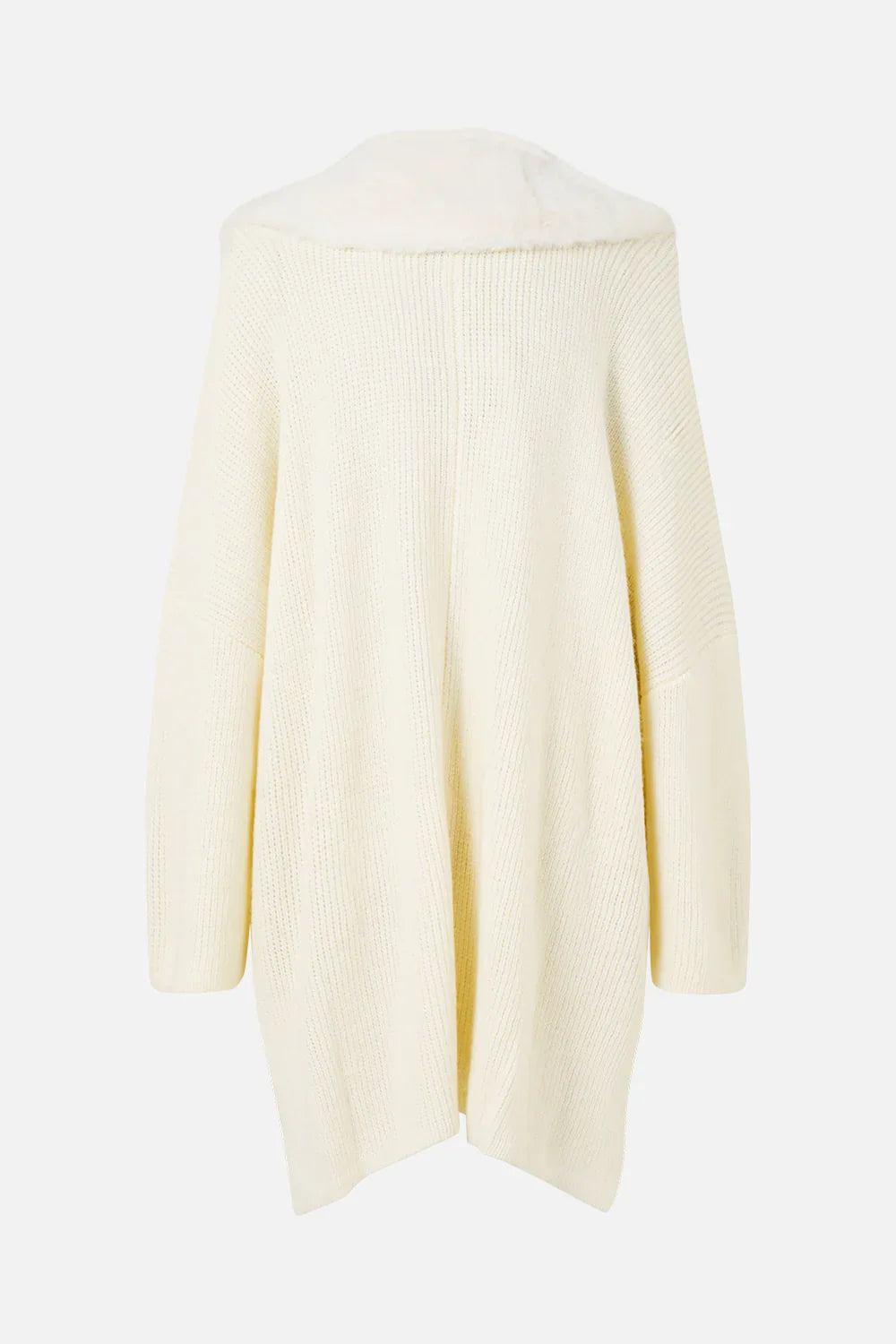 Camilla Marble Heaven Knit Relaxed Layer with Faux Fur