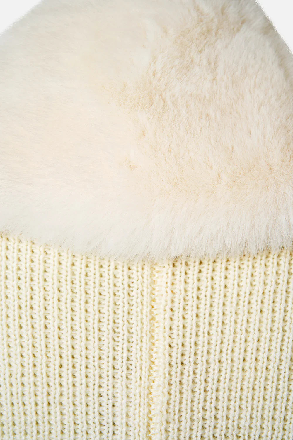 Camilla Marble Heaven Knit Relaxed Layer with Faux Fur
