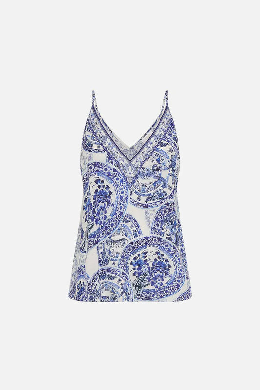 Camilla Glaze and Graze V Neck Cami **