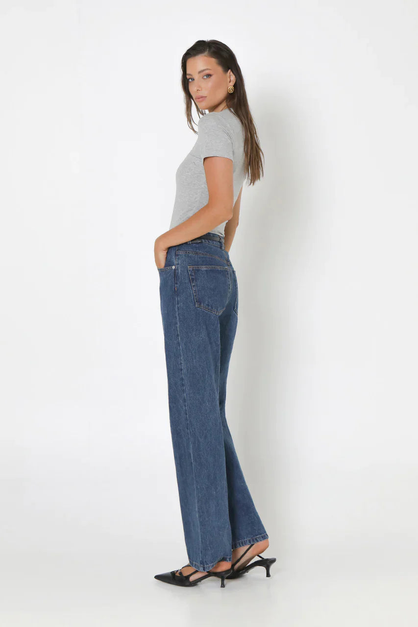 Madison The Label Elina Jeans - Indigo Denim