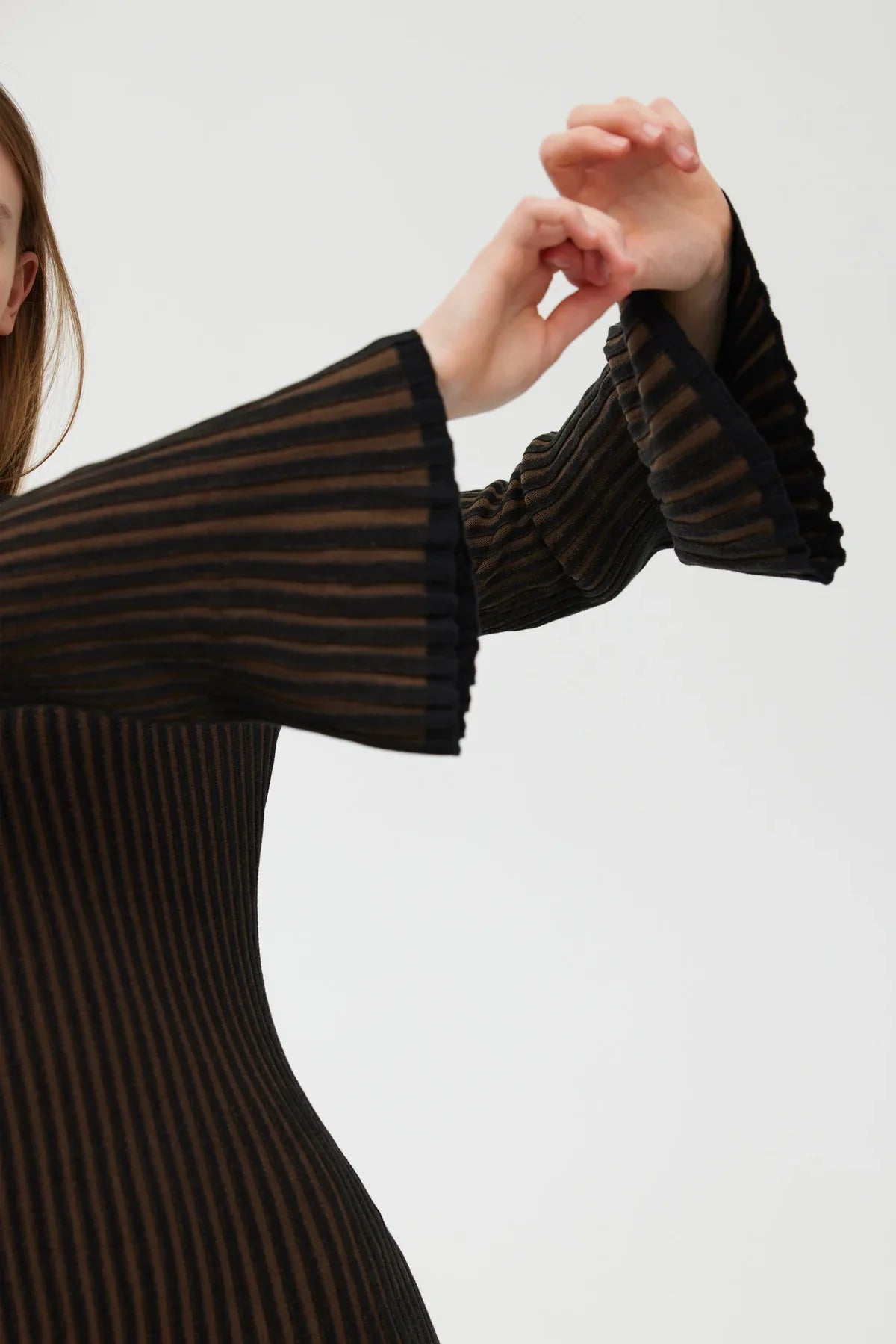 Kinney the Label Della Dress - Cocoa