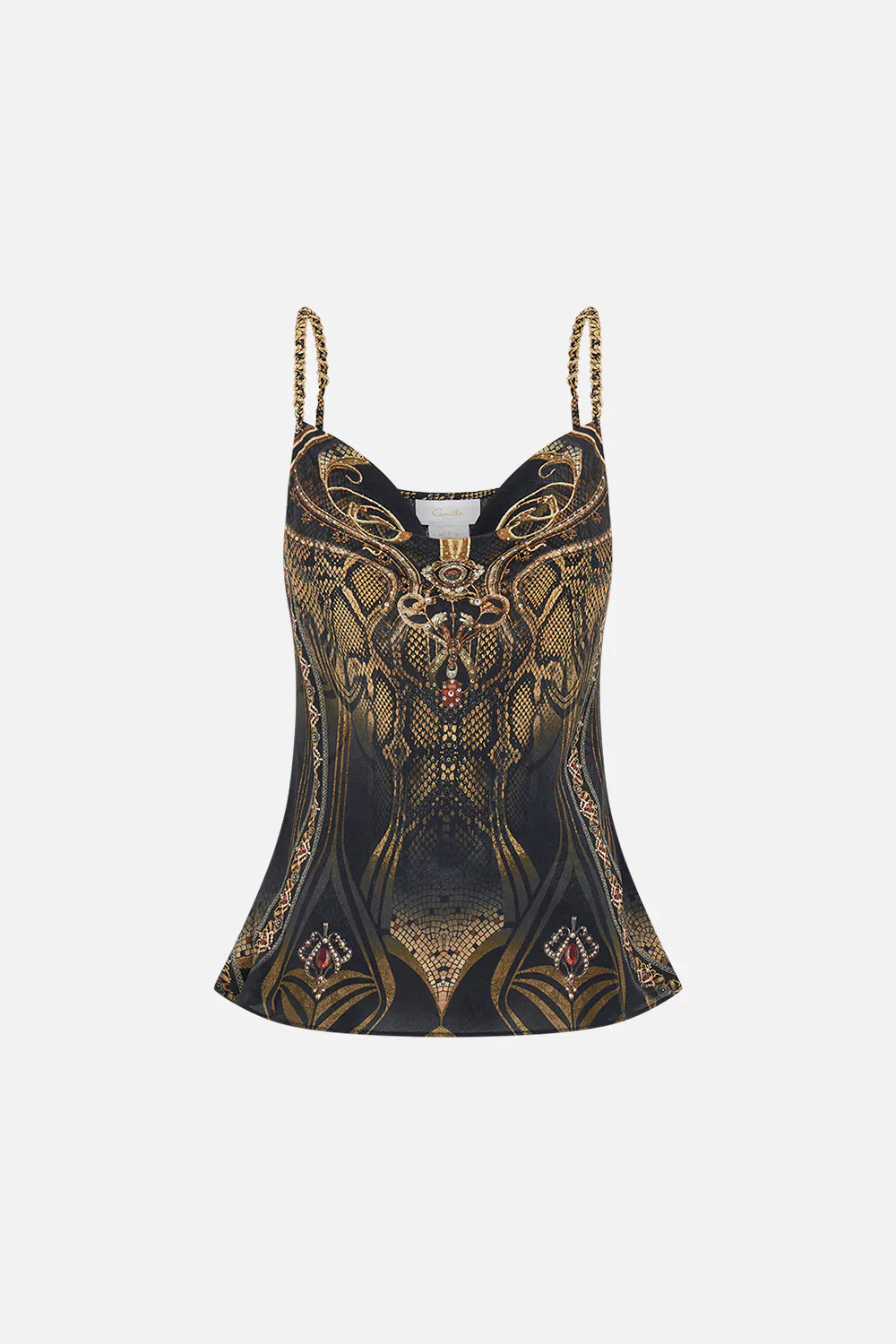 Camilla Nouveau Noir Bias Cami **
