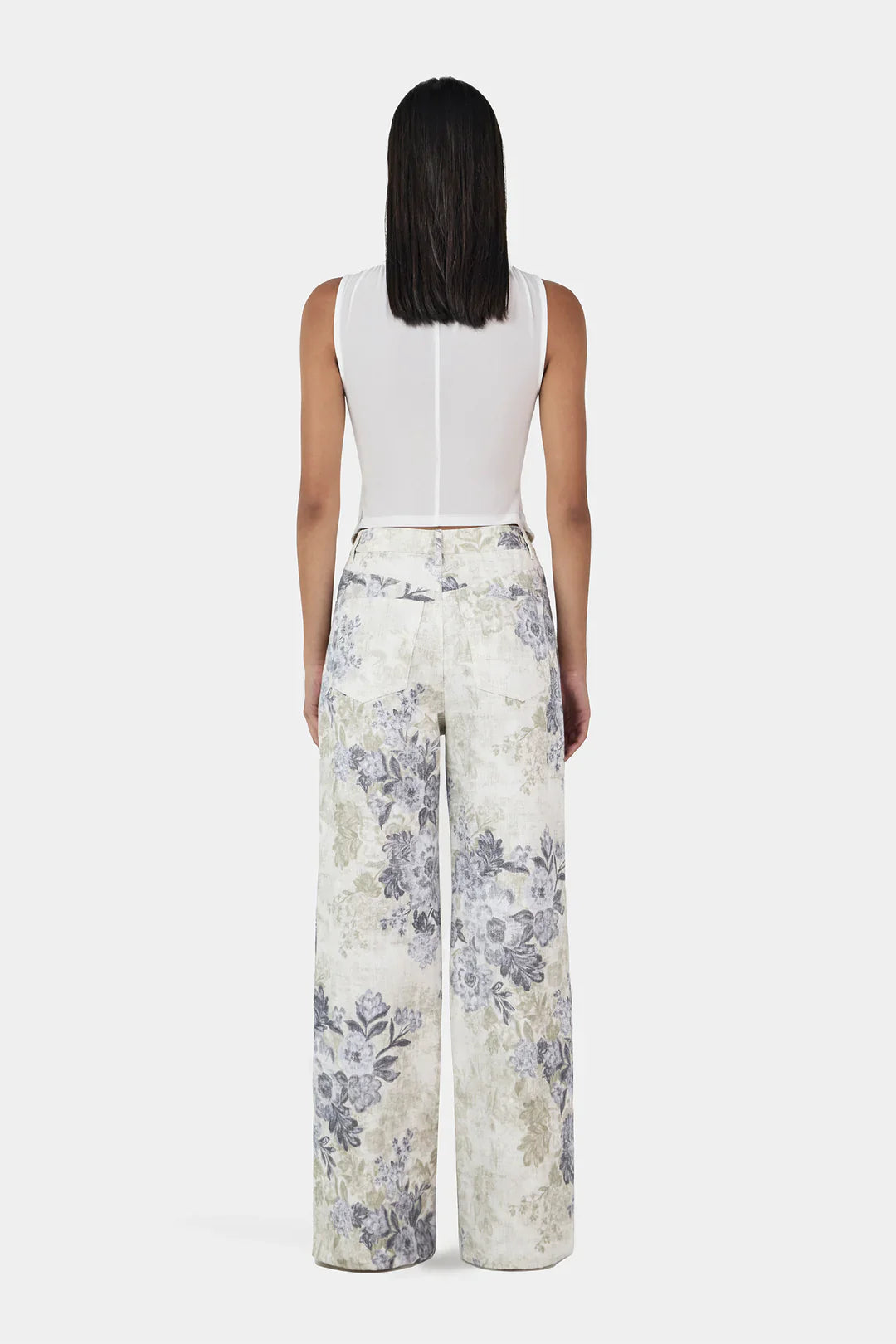 Ownley Trent Hi Waist Jean - Botanic Denim