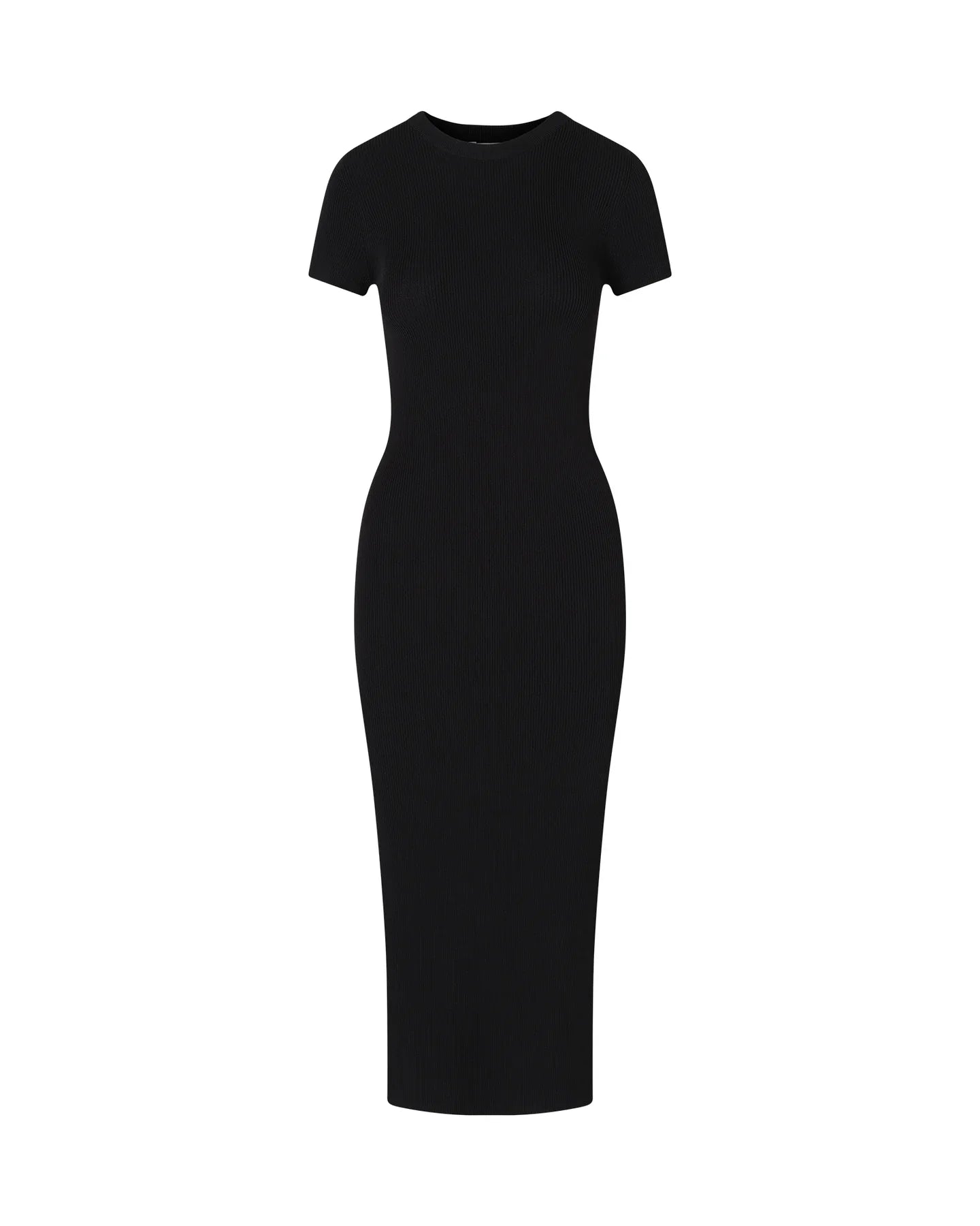 Jac & Mooki Camilla Knit Dress - Black
