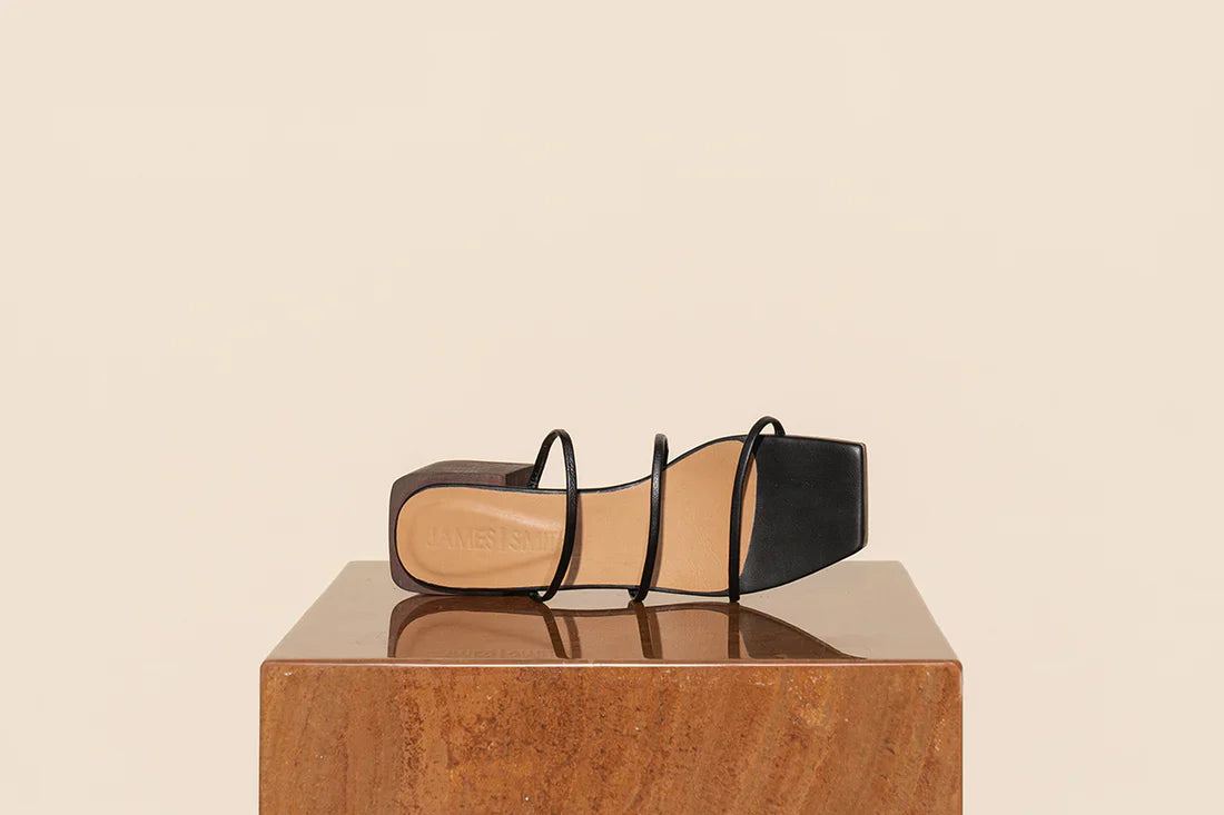 JAMES SMITH 'Medena Sandal' - Black