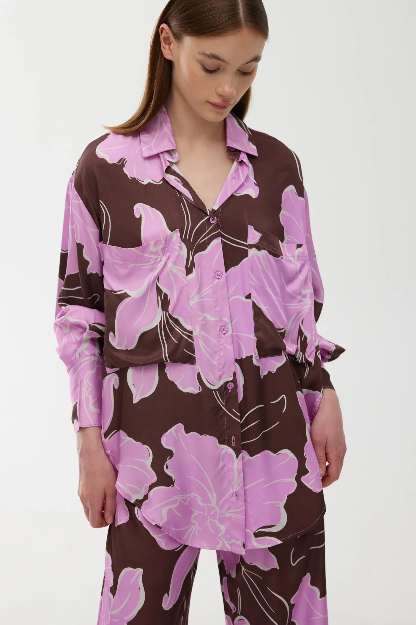 Kinney the Label Alma Shirt - Magnolia Bloom