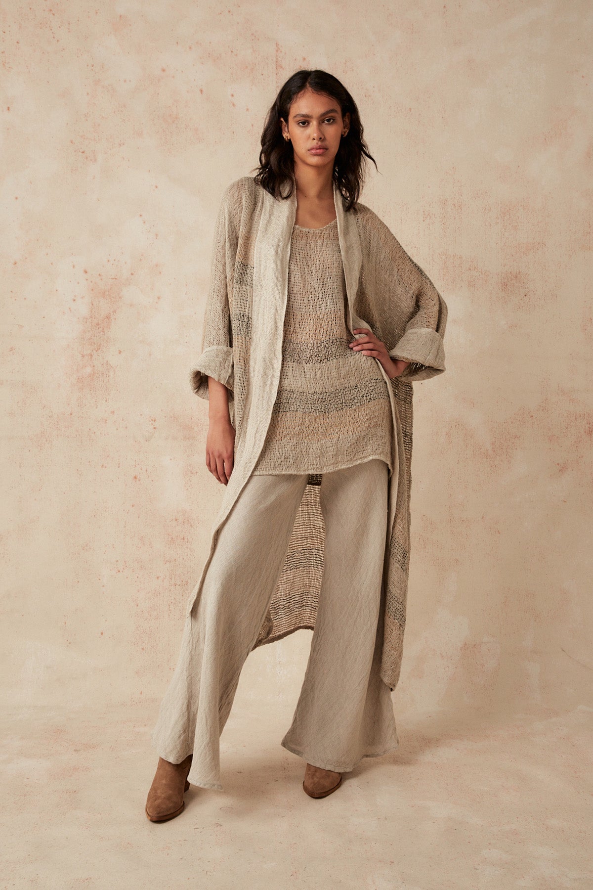 Estilo Emporio Maxi Vatica Jacket - Leche