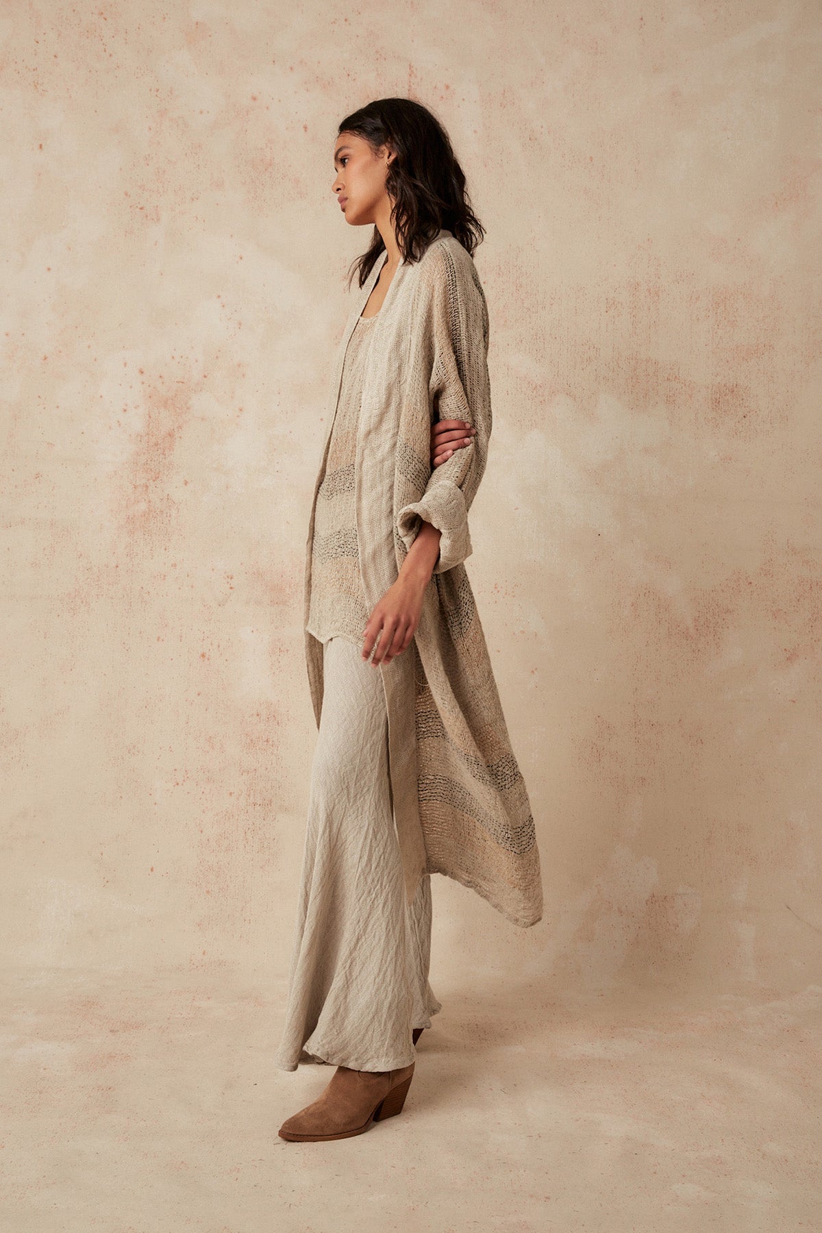 Estilo Emporio Maxi Vatica Jacket - Leche