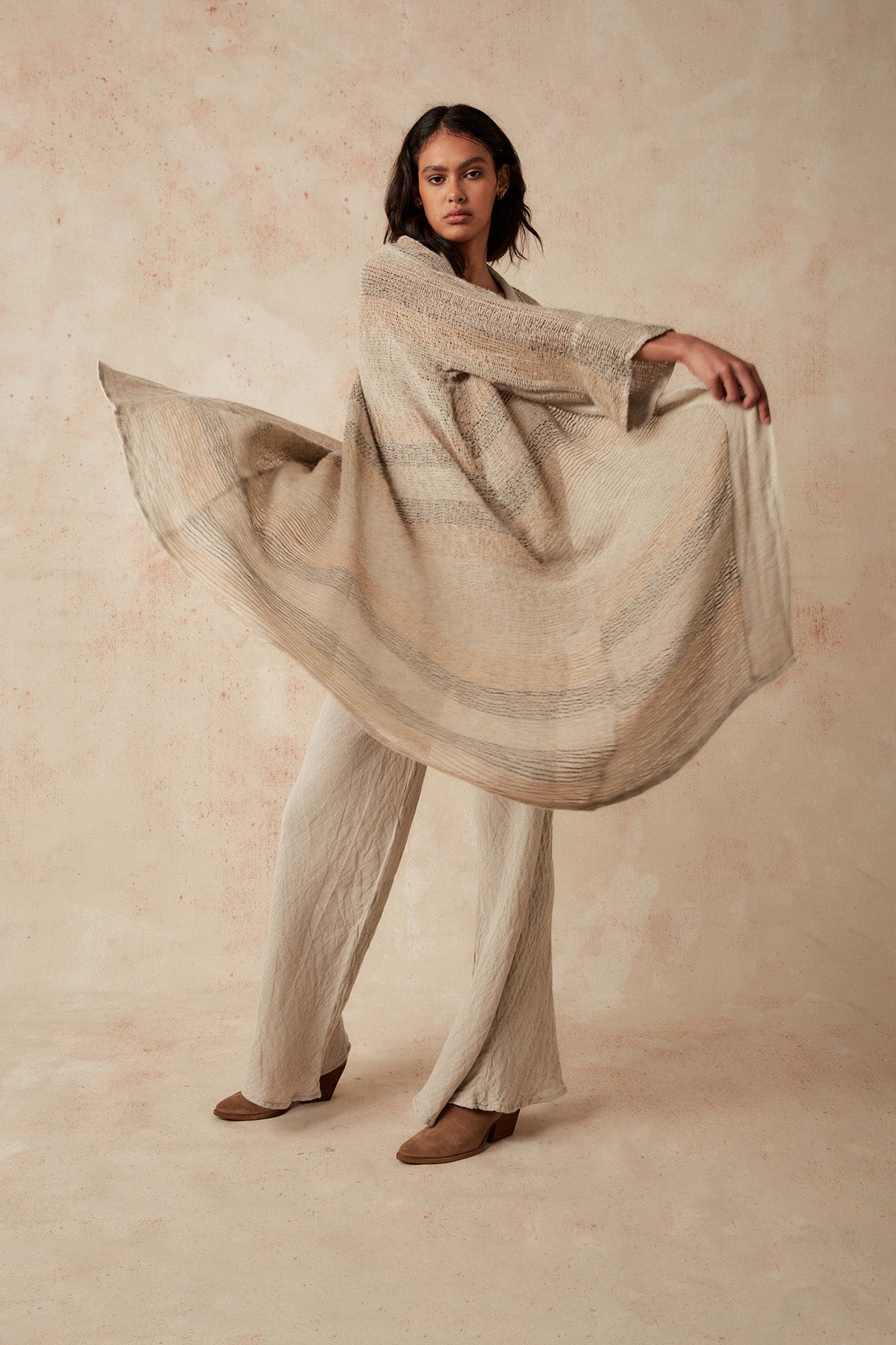 Estilo Emporio Maxi Vatica Jacket - Leche