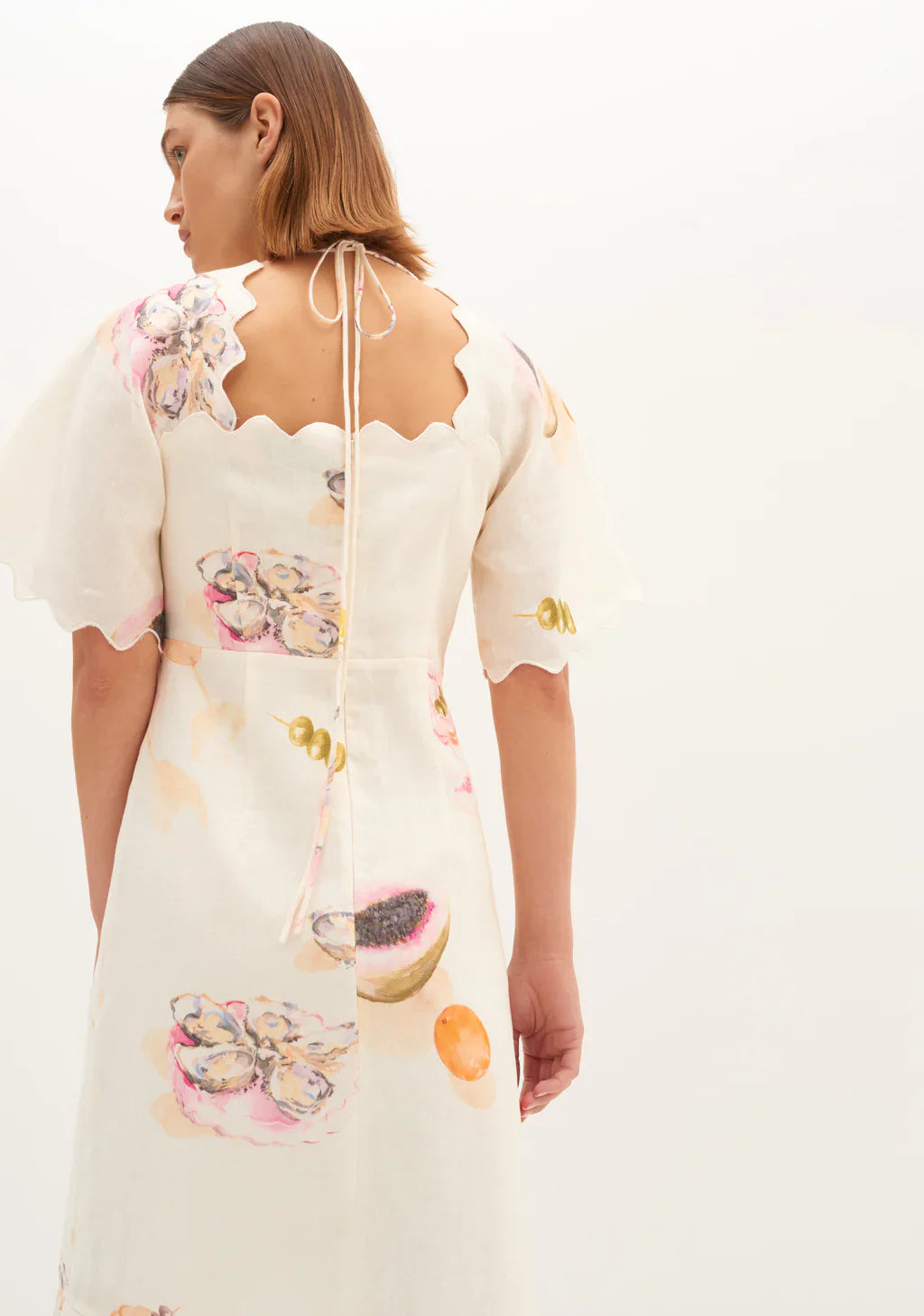 Morrison Aperitivo Linen Midi Dress