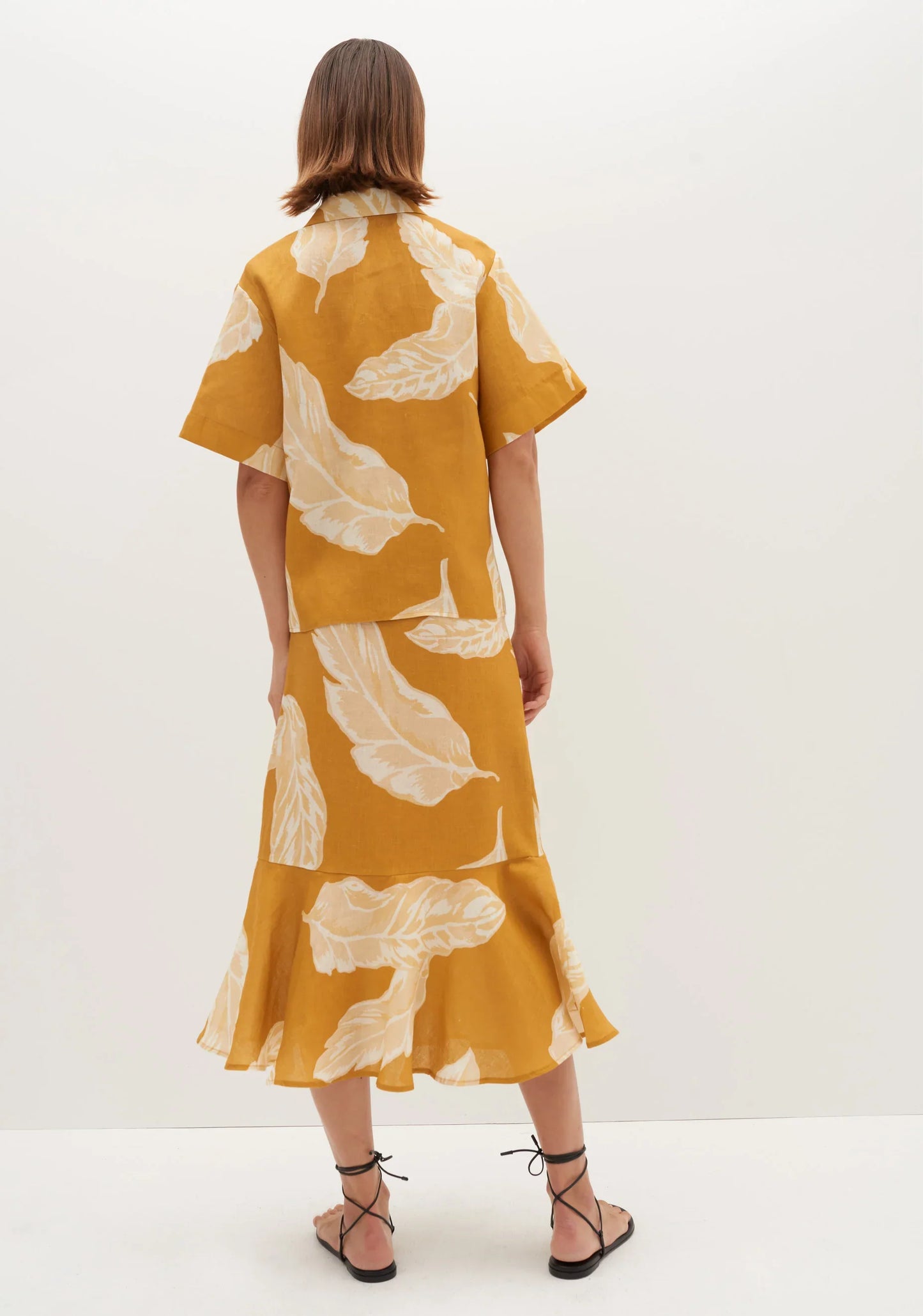 Morrison Palma Linen Shirt Print