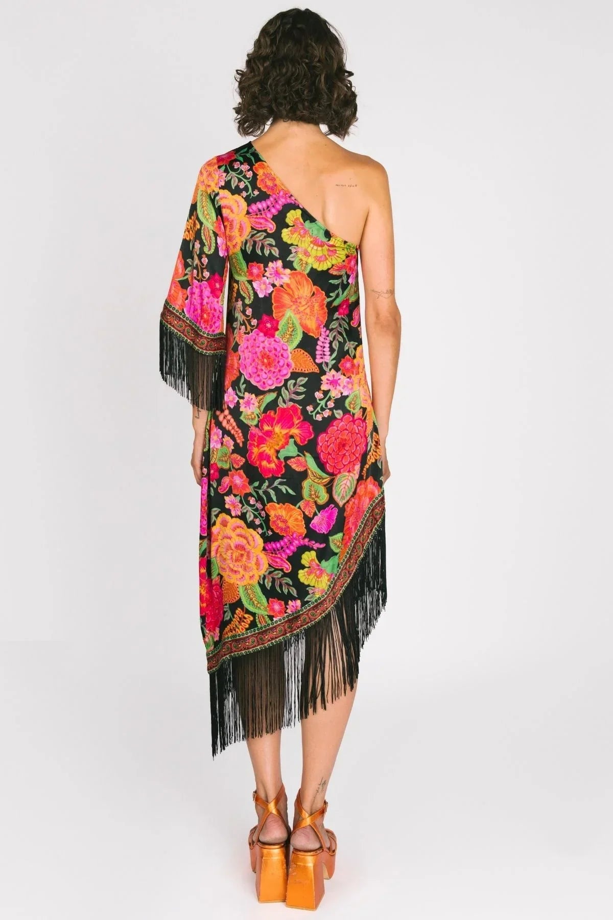 Nine Lives Bazaar Lady Luck Midi Dress