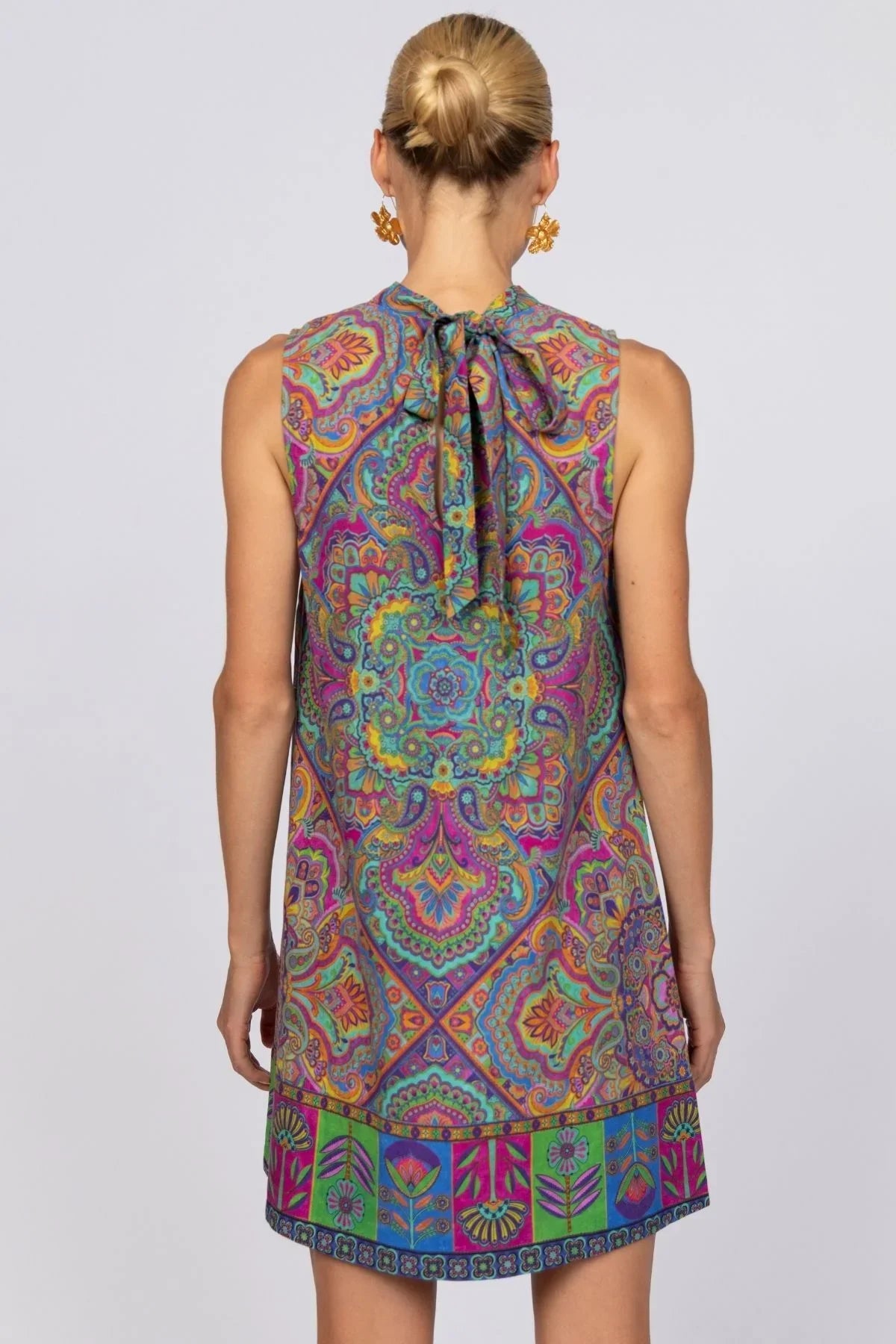 Nine Lives Bazaar Twiggy Mini Dress - Mystique