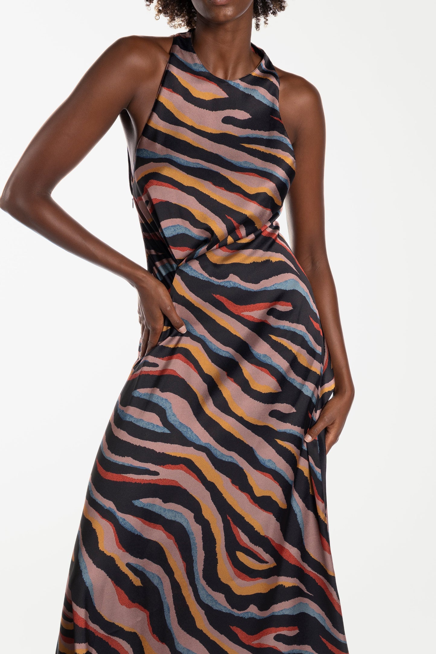 One Fell Swoop Sloane Dress Terrain Print