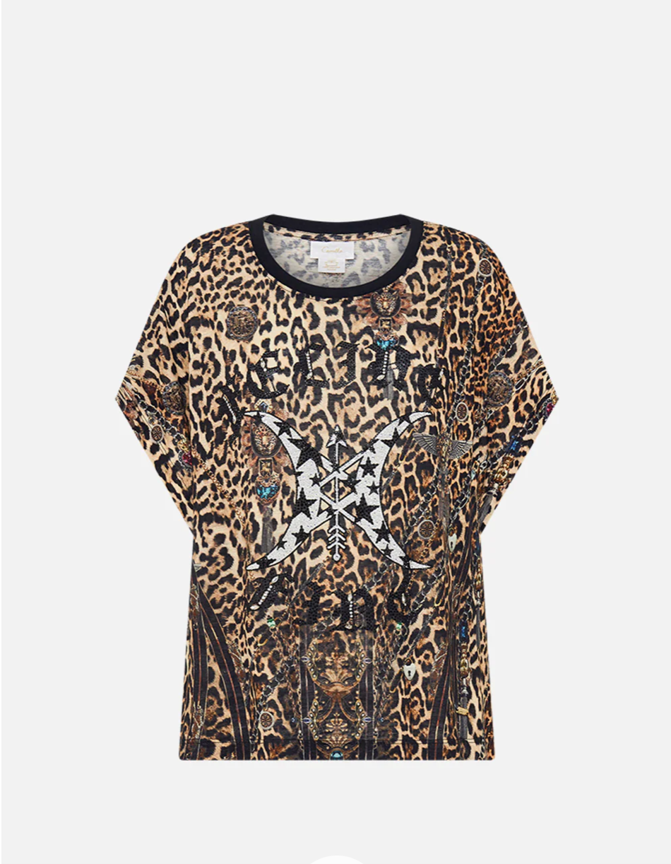 Camilla Amsterglam T-Shirt with Dropped Armhole **