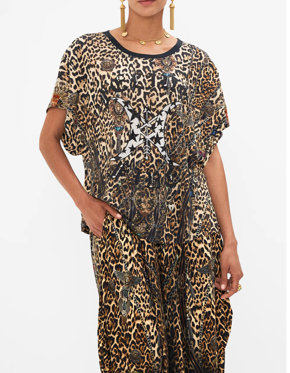 Camilla Amsterglam T-Shirt with Dropped Armhole **