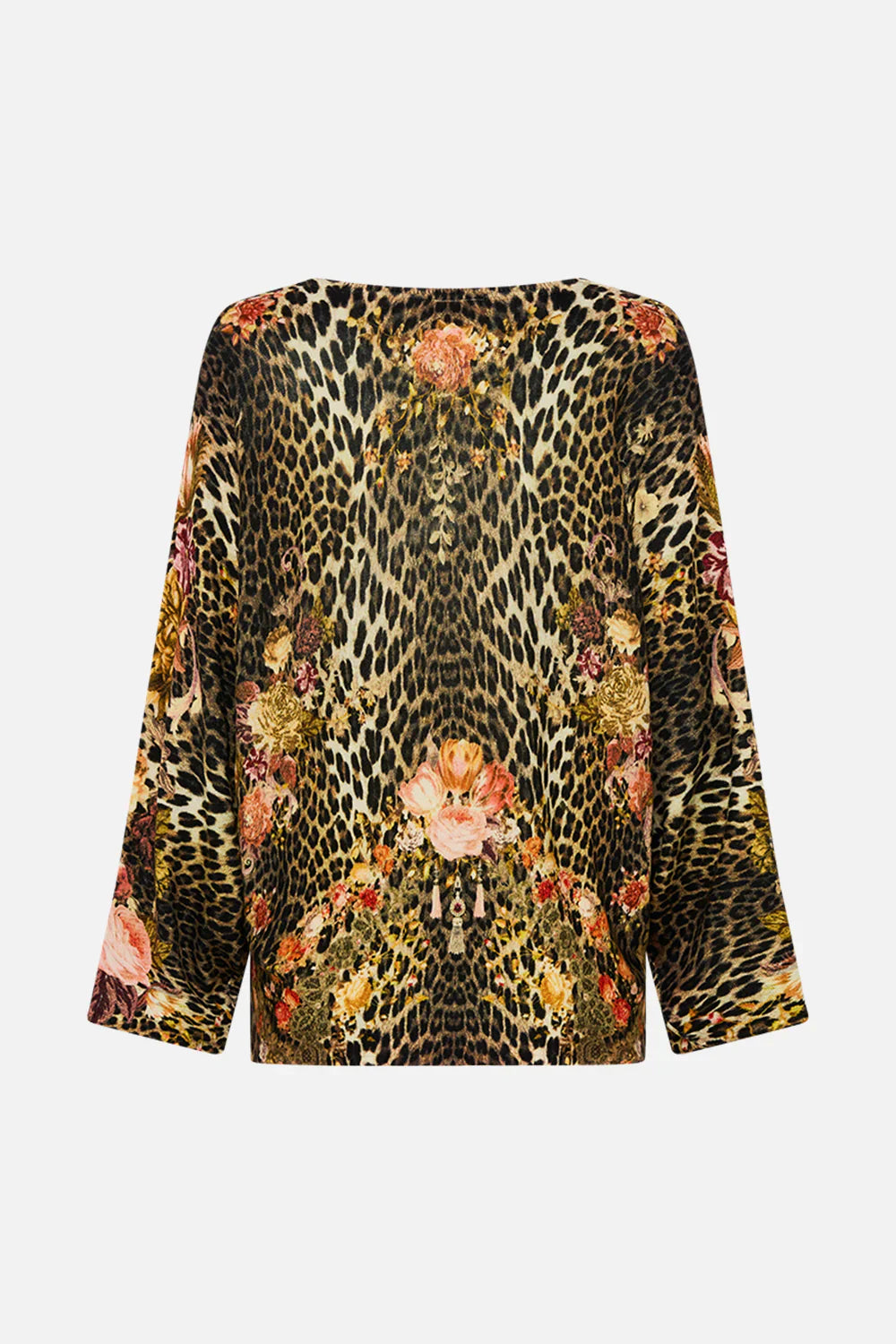 Camilla Born in Bruges V NECK PRINTED DOLMAN SLEEVE KNIT **